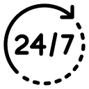24x7 customer support